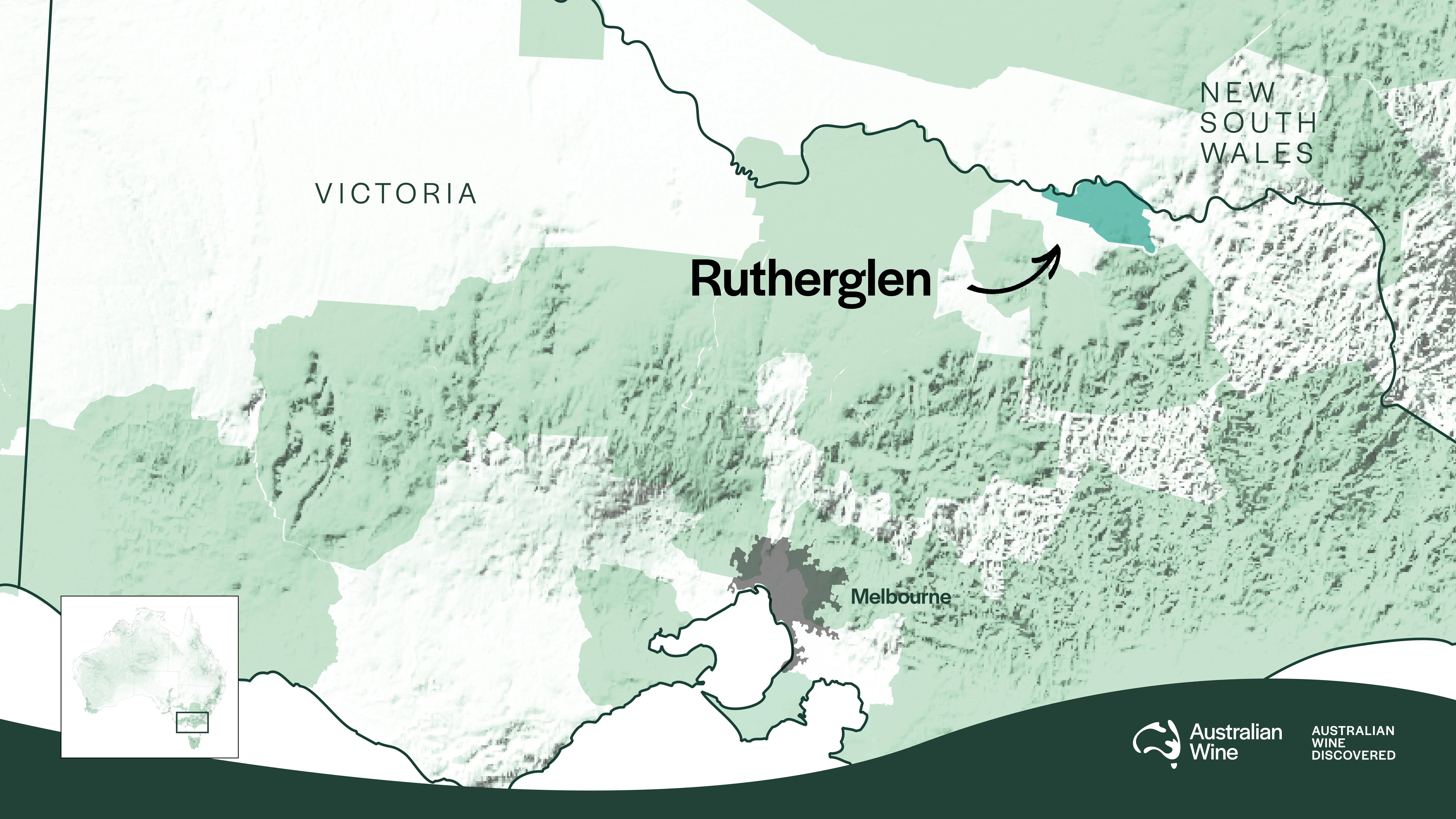 Geographical Indication Map of Rutherglen