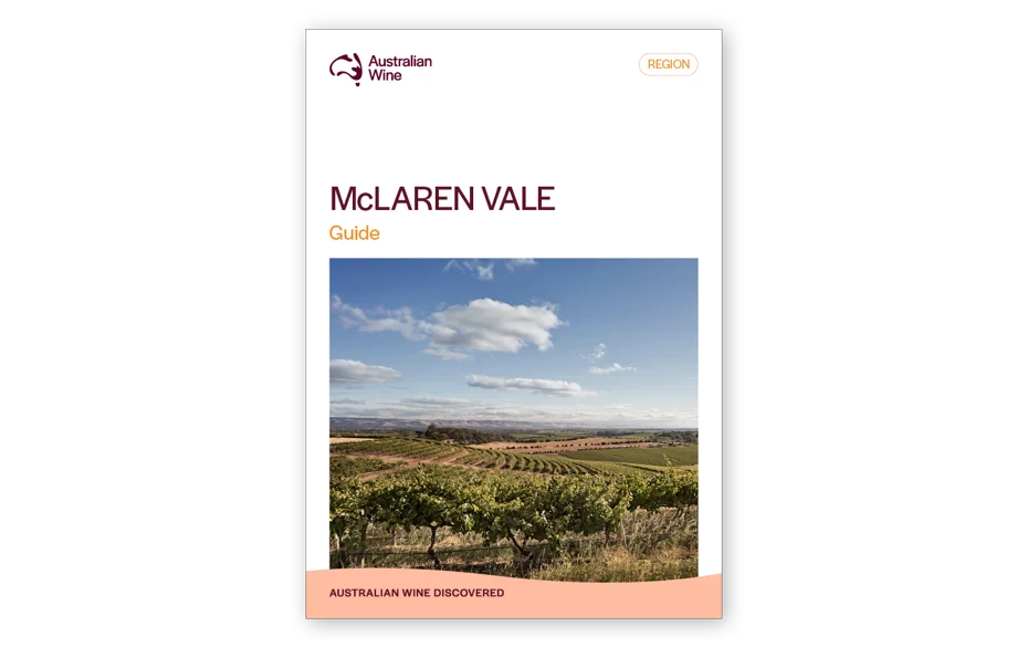 a book cover with a vineyard