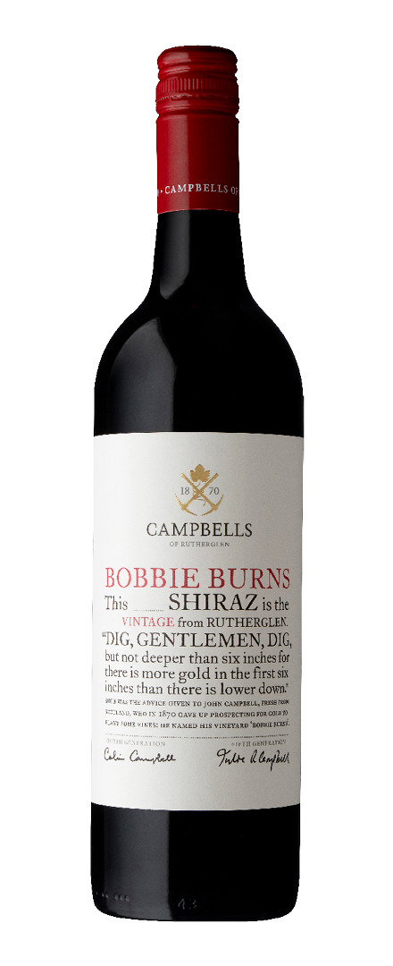 Bobbie Burns Shiraz   2018