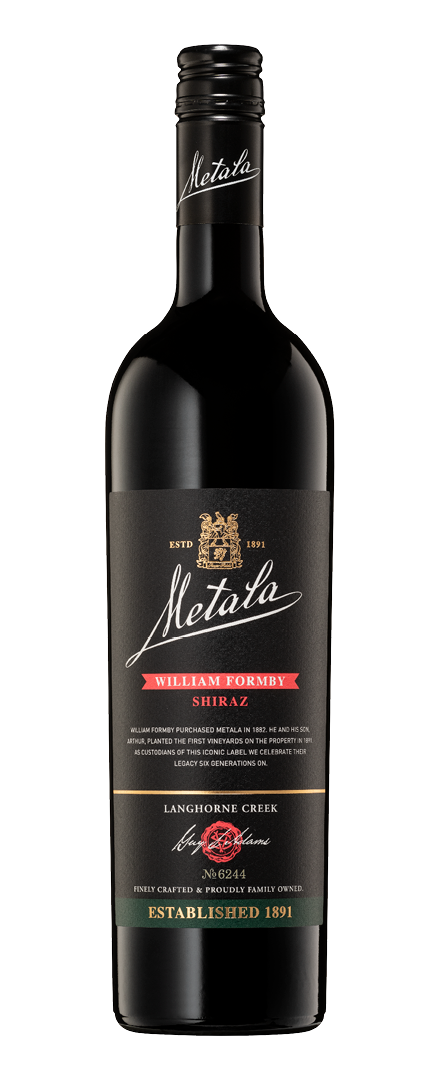 William Formby Shiraz   2021