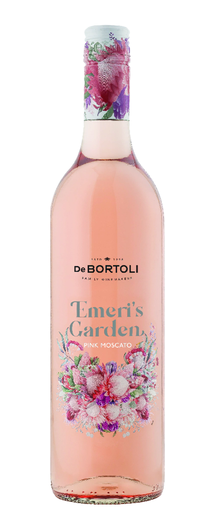 Emeris Garden Pink Moscato White Frontignac Muscat Gordo Blanco Shiraz 2022