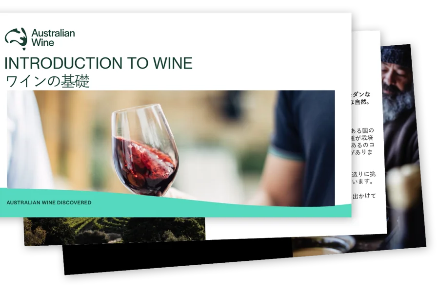 a glass of wine with a person holding it