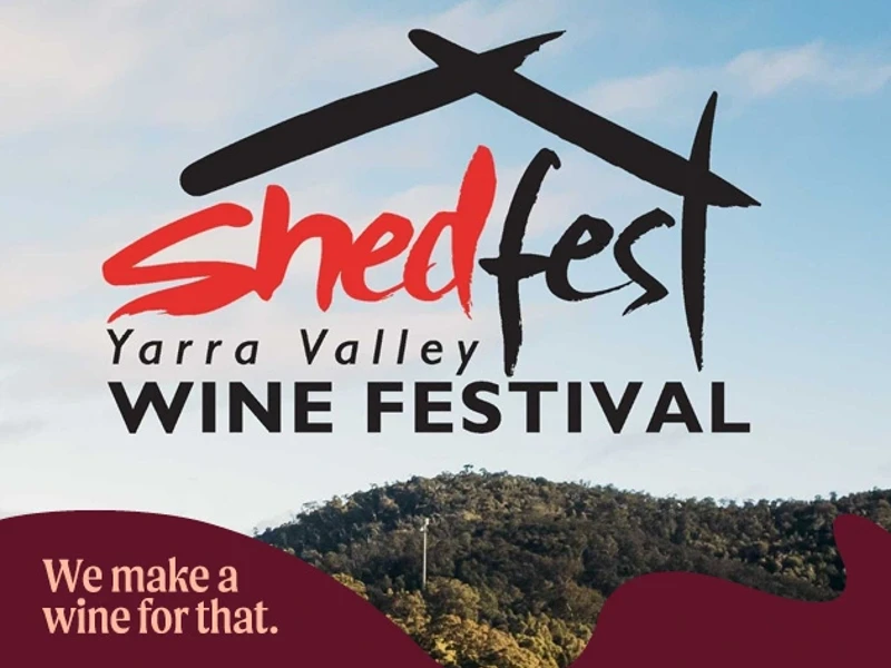 a logo for a wine festival