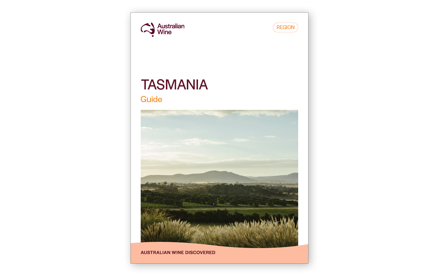 a book cover with a landscape