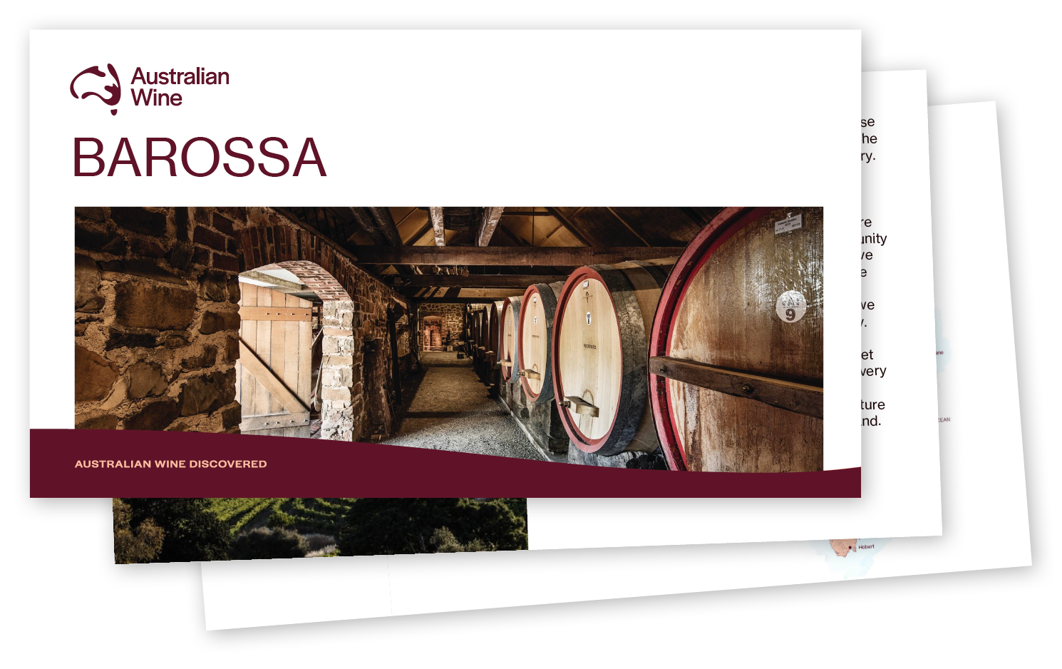 a group of barrels in a cellar