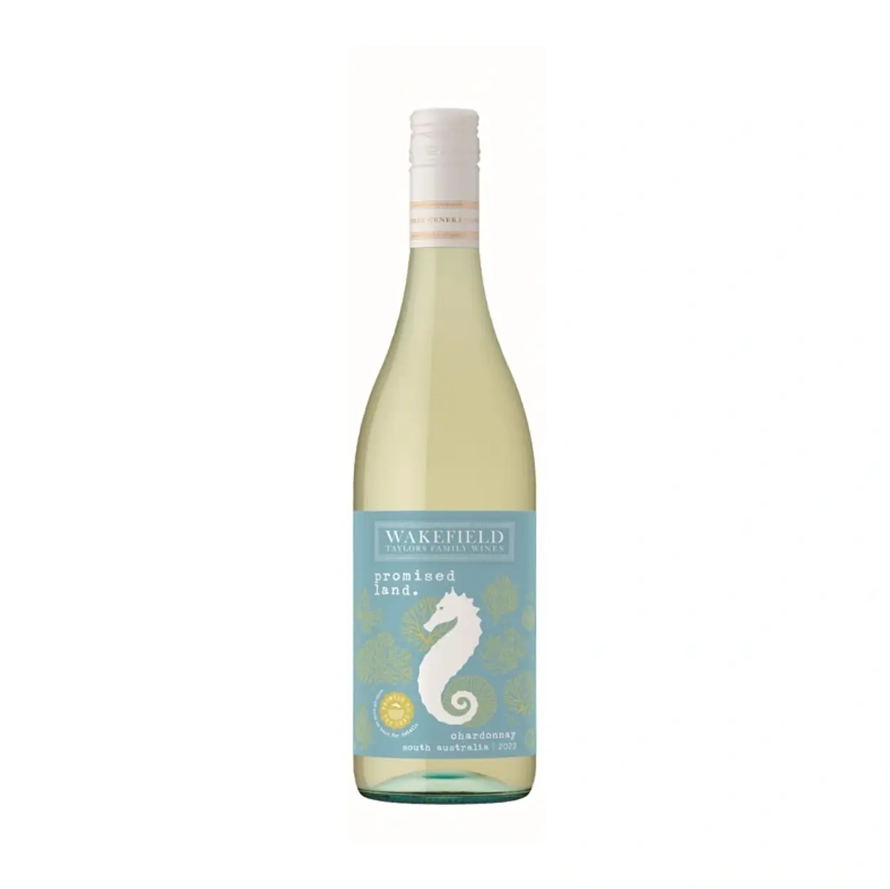 a bottle of white wine
