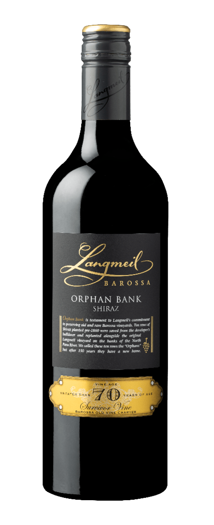 Old Vine Garden Collection Orphan Bank Shiraz   2018