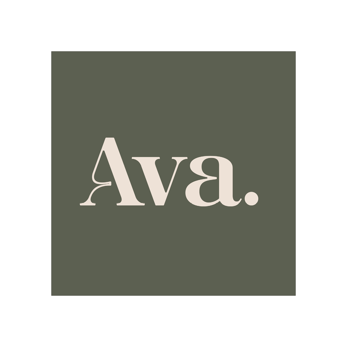 a green square with white text