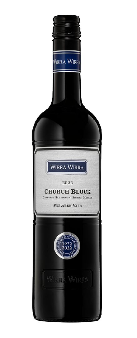 Church Block Cabernet Sauvignon Shiraz Merlot 2022