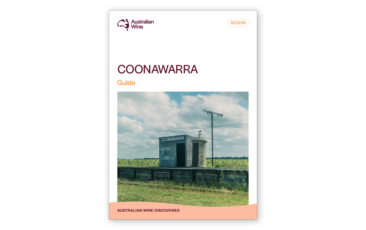 a book cover with a building and a field