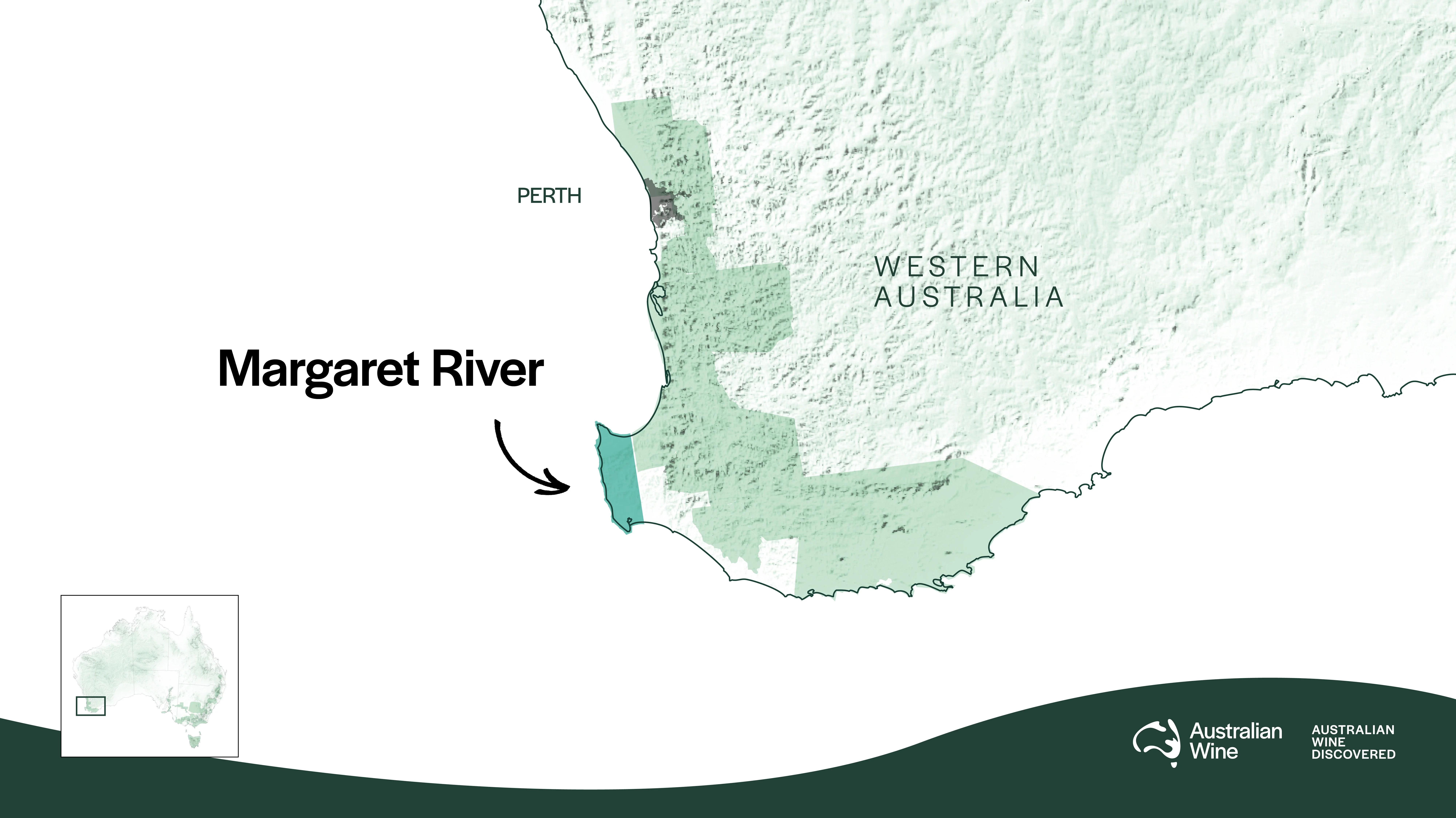 Geographical Indication Map of Margaret River