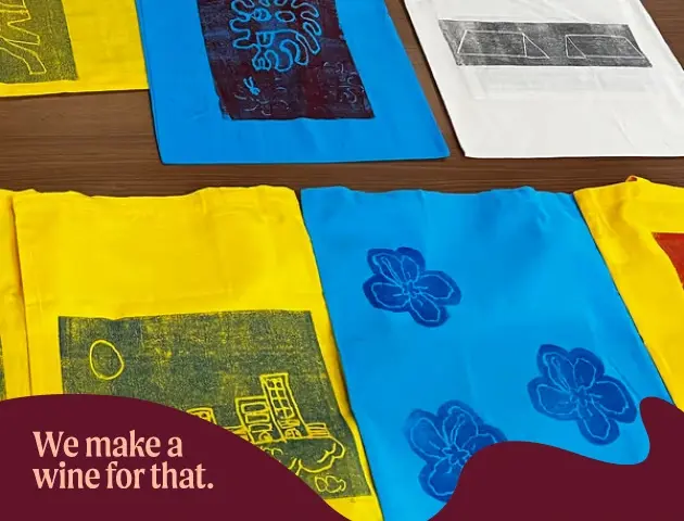 a group of colorful napkins