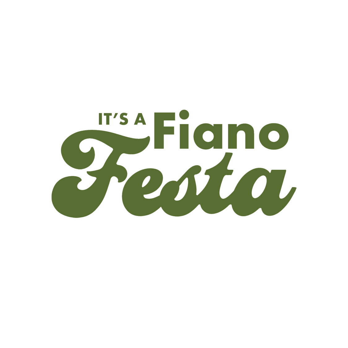 a white rectangular sign with green text
