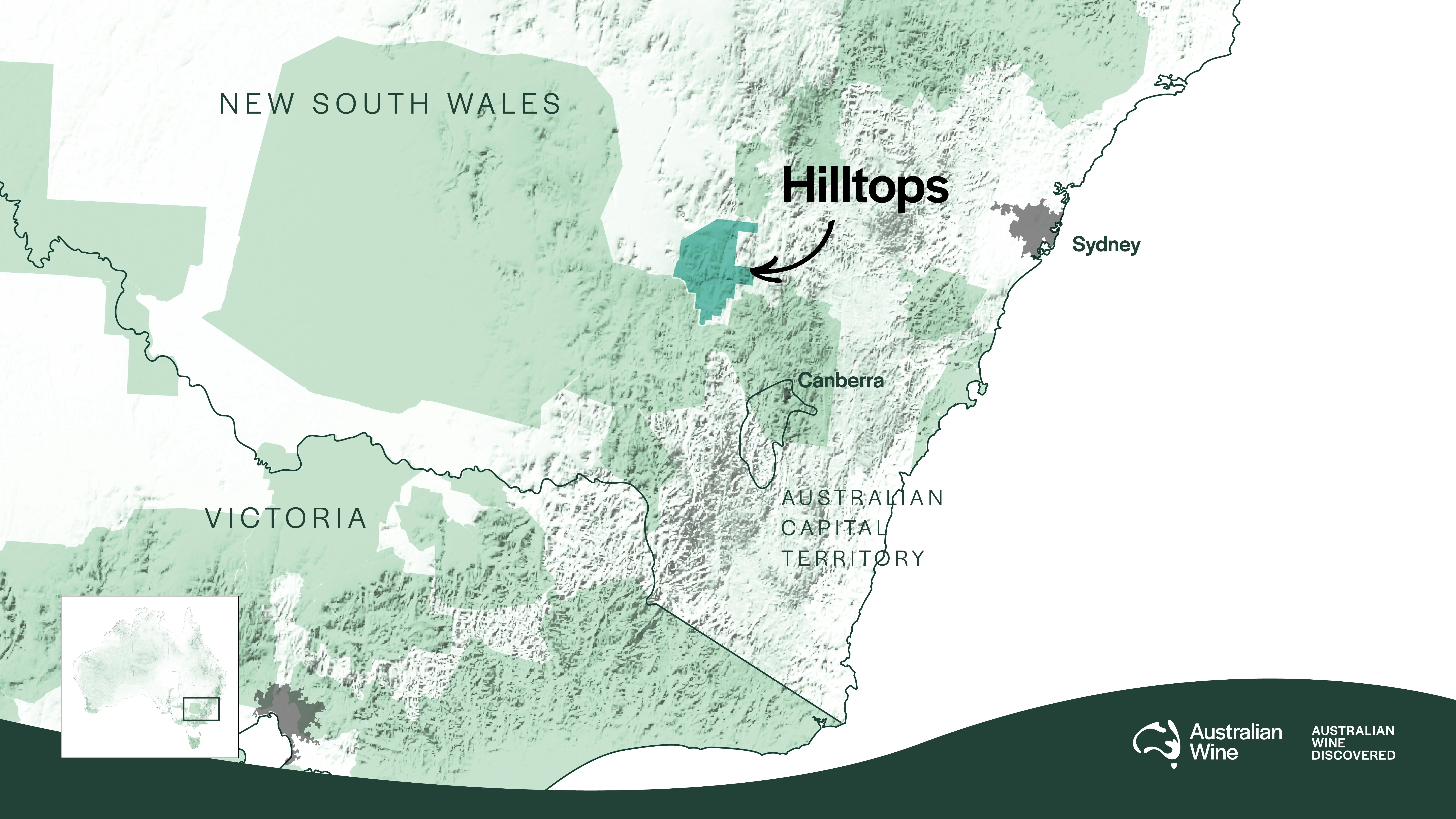Geographical Indication Map of Hilltops