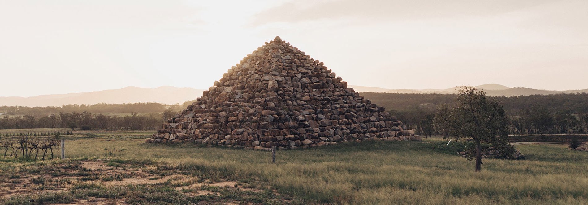 Ballandean Pyramid, Queensland.
