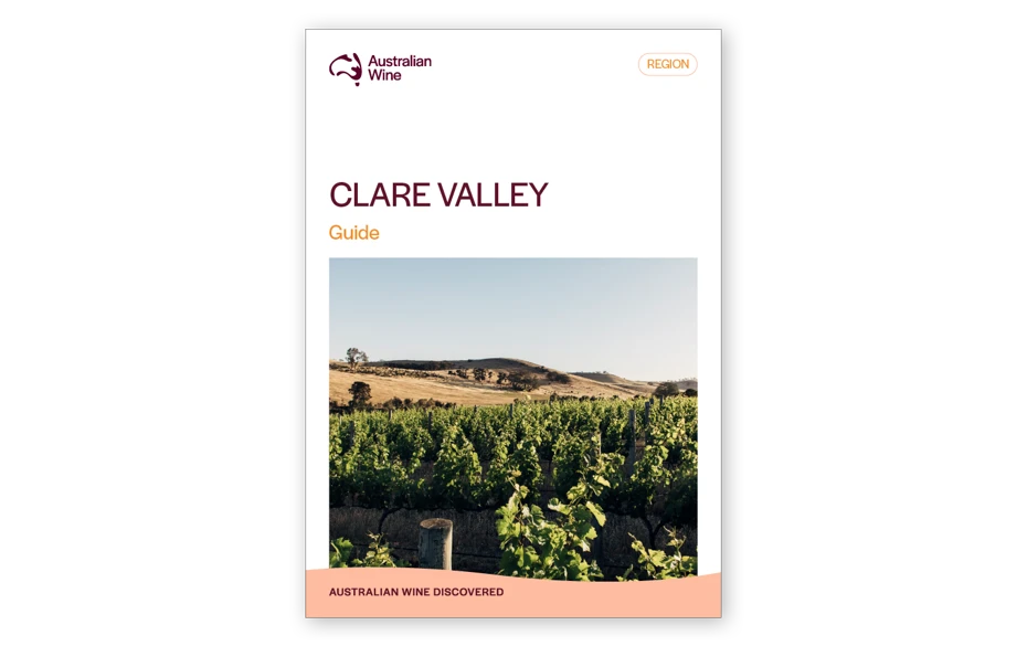 a book cover with a vineyard