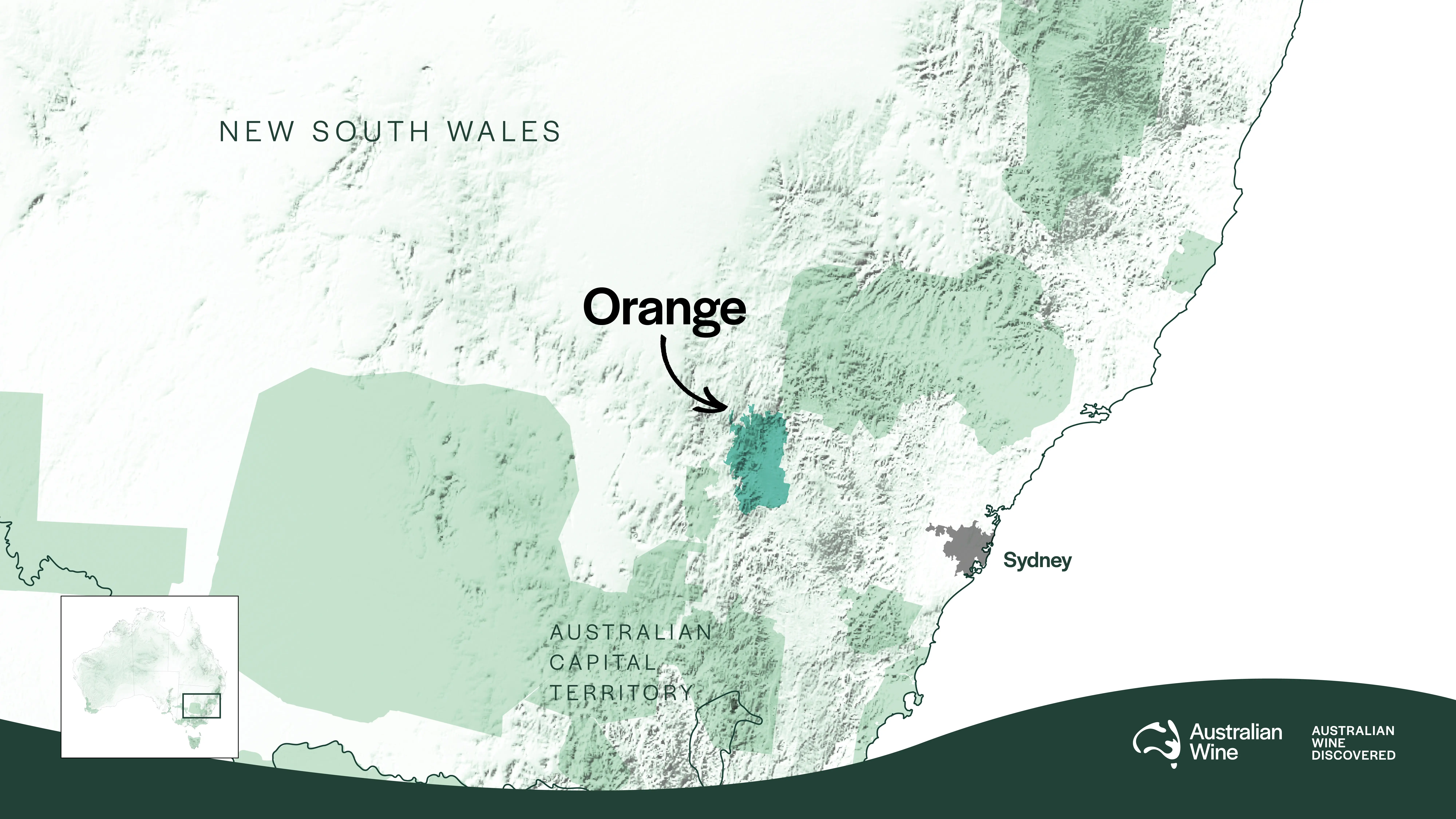 Geographical Indication Map of Orange